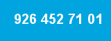 926 452 71 01 926 452 71 01